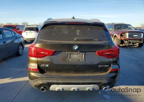 2019 BMW X3 Sdrive30I z USA, uszkodzony, nr VIN 5UXTR7C56KLF28020
